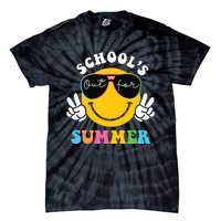 Last Day Of School Teacher Schools Out For Summer Student Tie-Dye T-Shirt