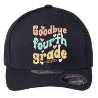 Last Day Of 4th Grade Groovy 4th Grade Last Day Of School Flexfit Unipanel Trucker Cap