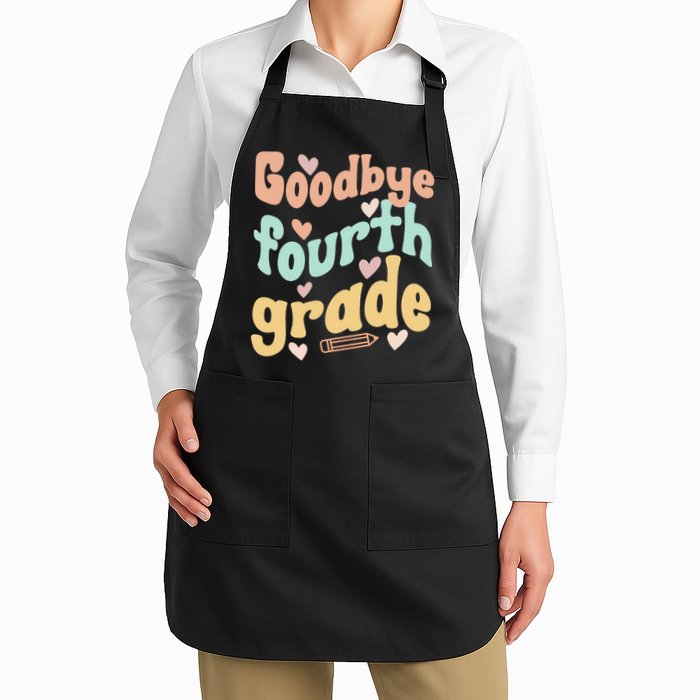 Last Day Of 4th Grade Groovy 4th Grade Last Day Of School Apron