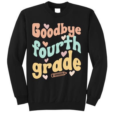 Last Day Of 4th Grade Groovy 4th Grade Last Day Of School Sweatshirt