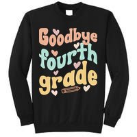 Last Day Of 4th Grade Groovy 4th Grade Last Day Of School Sweatshirt