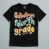 Last Day Of 4th Grade Groovy 4th Grade Last Day Of School T-Shirt