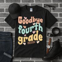 Last Day Of 4th Grade Groovy 4th Grade Last Day Of School Tall T-Shirt