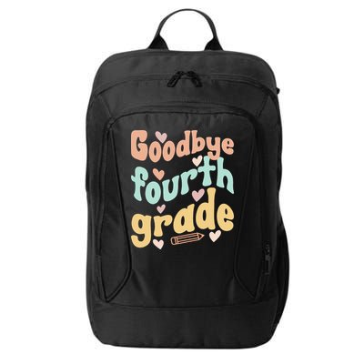 Last Day Of 4th Grade Groovy 4th Grade Last Day Of School City Backpack
