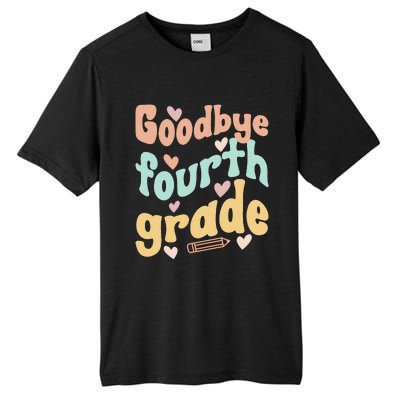 Last Day Of 4th Grade Groovy 4th Grade Last Day Of School Tall Fusion ChromaSoft Performance T-Shirt