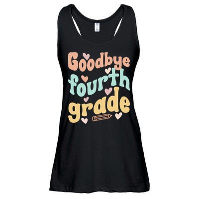 Last Day Of 4th Grade Groovy 4th Grade Last Day Of School Ladies Essential Flowy Tank