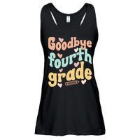 Last Day Of 4th Grade Groovy 4th Grade Last Day Of School Ladies Essential Flowy Tank