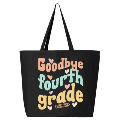 Last Day Of 4th Grade Groovy 4th Grade Last Day Of School 25L Jumbo Tote