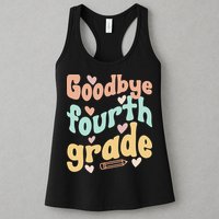 Last Day Of 4th Grade Groovy 4th Grade Last Day Of School Womens Tank Top