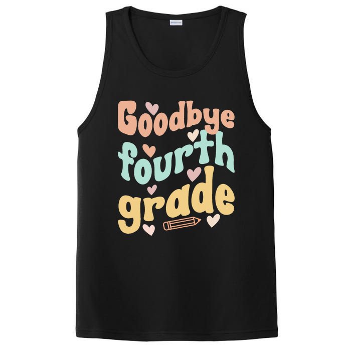 Last Day Of 4th Grade Groovy 4th Grade Last Day Of School PosiCharge Competitor Tank