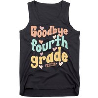 Last Day Of 4th Grade Groovy 4th Grade Last Day Of School Tank Top