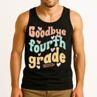 Last Day Of 4th Grade Groovy 4th Grade Last Day Of School Tank Top