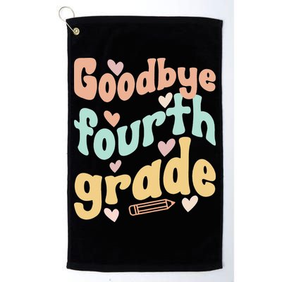 Last Day Of 4th Grade Groovy 4th Grade Last Day Of School Golf Towel