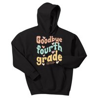 Last Day Of 4th Grade Groovy 4th Grade Last Day Of School Kids Hoodie