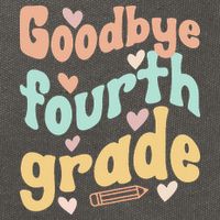 Last Day Of 4th Grade Groovy 4th Grade Last Day Of School Cotton Canvas Backpack