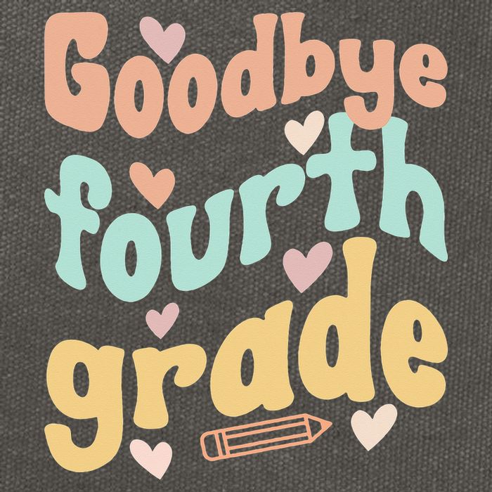 Last Day Of 4th Grade Groovy 4th Grade Last Day Of School Cotton Canvas Backpack