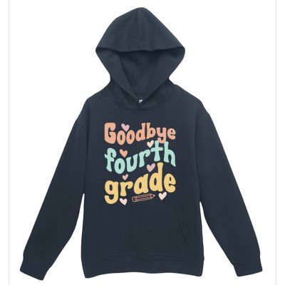 Last Day Of 4th Grade Groovy 4th Grade Last Day Of School Urban Pullover Hoodie