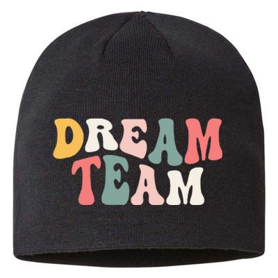 Last Day Of School Back To School Dream Team Teacher Kids Sustainable Beanie