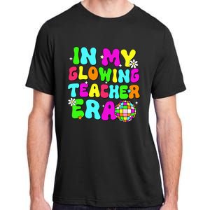 Last Day Of School Teacher In My Glowing Teacher Era Summer Adult ChromaSoft Performance T-Shirt