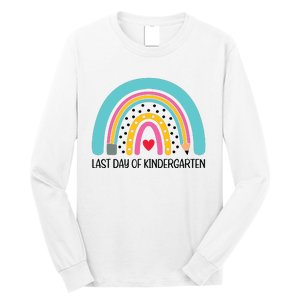 Last Day Of School Kindergarten Funny Gift Long Sleeve Shirt