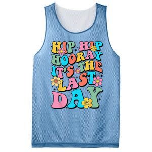 Last Day of School Hello Summer Teacher Mesh Reversible Basketball Jersey Tank