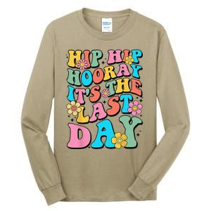 Last Day of School Hello Summer Teacher Tall Long Sleeve T-Shirt