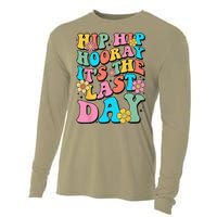 Last Day of School Hello Summer Teacher Cooling Performance Long Sleeve Crew