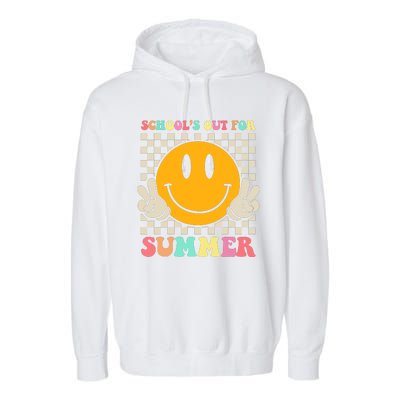 Last Day Of School Teacher Schools Out For Summer Student Garment-Dyed Fleece Hoodie