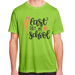 Last Day Of School Graduation Pencil Adult ChromaSoft Performance T-Shirt