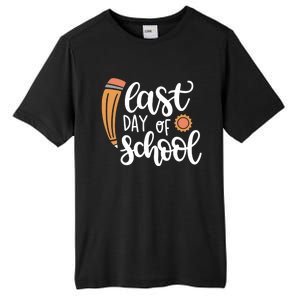 Last Day Of School Graduation Pencil Tall Fusion ChromaSoft Performance T-Shirt