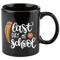 Last Day Of School Graduation Pencil 11oz C Handle Ceramic Mug