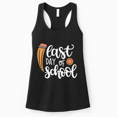 Last Day Of School Graduation Pencil Womens Tank Top