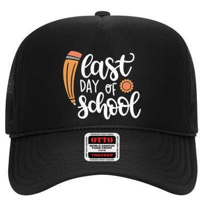 Last Day Of School Graduation Pencil Trucker Hat