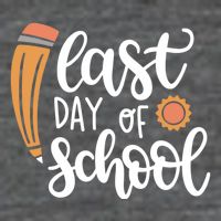 Last Day Of School Graduation Pencil 7 Panel Mesh Trucker Snapback Hat