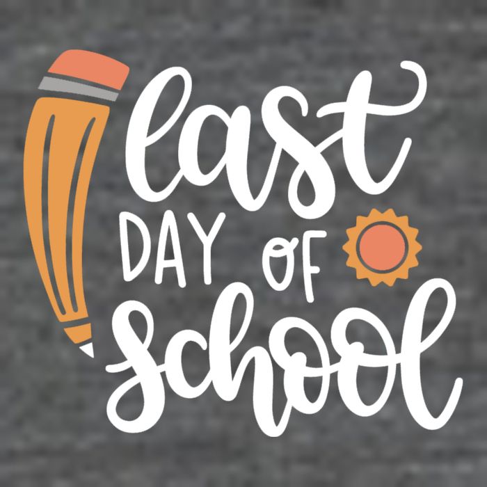 Last Day Of School Graduation Pencil 7 Panel Mesh Trucker Snapback Hat