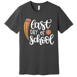 Last Day Of School Graduation Pencil Premium T-Shirt