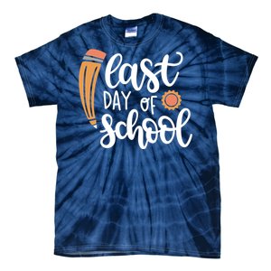 Last Day Of School Graduation Pencil Tie-Dye T-Shirt