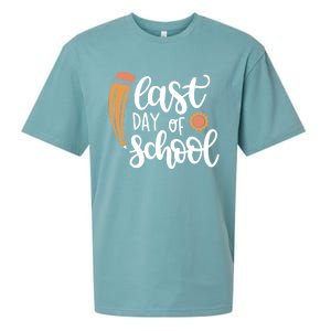 Last Day Of School Graduation Pencil Sueded Cloud Jersey T-Shirt