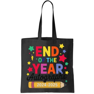 Last Day Of School End Of The Year Autographs 2024-2025 Bag
