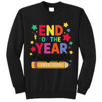 Last Day Of School End Of The Year Autographs 2024-2025 Tall Sweatshirt