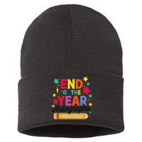 Last Day Of School End Of The Year Autographs 2024-2025 Sustainable Knit Beanie