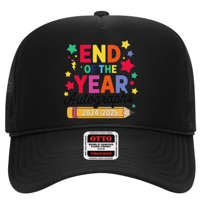 Last Day Of School End Of The Year Autographs 2024-2025 Trucker Hat