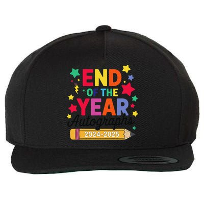 Last Day Of School End Of The Year Autographs 2024-2025 Wool Snapback Cap