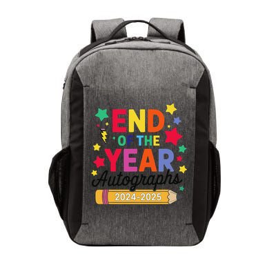 Last Day Of School End Of The Year Autographs 2024-2025 Vector Backpack