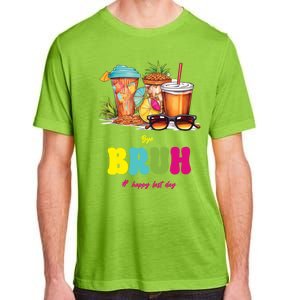 Last Day Of School Vibes Groovy Student Teacher Hello Summer Cute Gift Adult ChromaSoft Performance T-Shirt