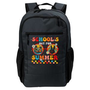 Last Day Of School Retro SchoolS Out For Summer Teacher Daily Commute Backpack