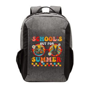 Last Day Of School Retro SchoolS Out For Summer Teacher Vector Backpack