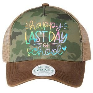 Last Day Of School Tie Dye School Graduation Gifts Legacy Tie Dye Trucker Hat