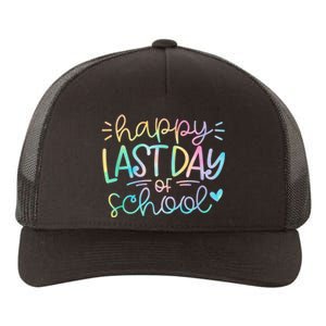 Last Day Of School Tie Dye School Graduation Gifts Yupoong Adult 5-Panel Trucker Hat