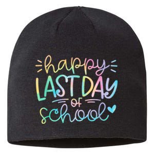 Last Day Of School Tie Dye School Graduation Gifts Sustainable Beanie